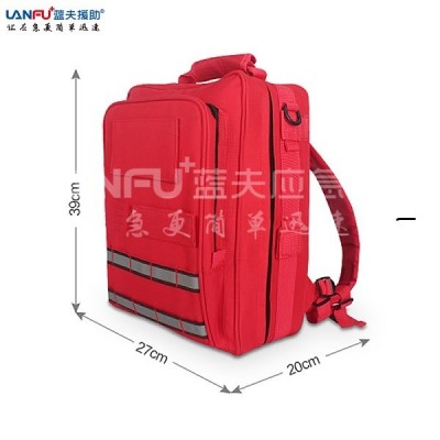 蓝夫LF-12105手提双肩背家庭户外消防个人防护安全应急包图1