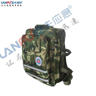 蓝夫LF-12105手提双肩背家庭户外消防个人防护安全应急包图2