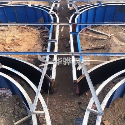江西萍乡市厂家直供护坡模板 顶管模板 隧道钢模板 可定制图2