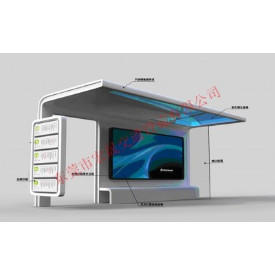 广州公交候车亭生产厂家-公交候车亭制作厂家图1