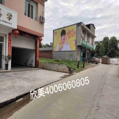 襄阳襄城墙体广告喷绘荆州松滋墙体广告彩绘墙体广告图2