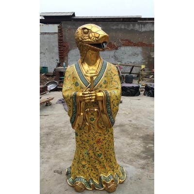 景泰蓝十二生肖 景泰蓝工艺品加工定制 景泰蓝家具 景泰蓝摆件图2