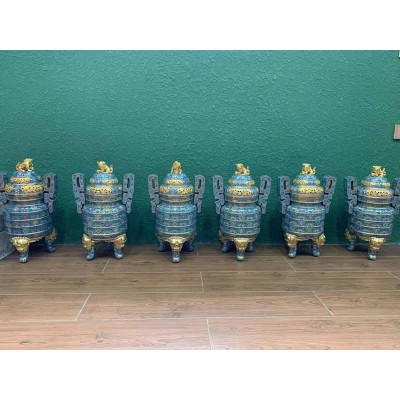 景泰蓝 景泰蓝工艺品 景泰蓝厂家 景泰蓝花瓶摆件图4