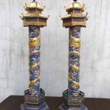 景泰蓝工艺品 景泰蓝花瓶 景泰蓝摆件 景泰蓝铜胎掐丝