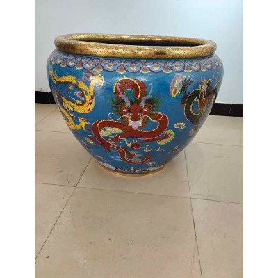 景泰蓝香炉 景泰蓝工艺品 景泰蓝厂家 景泰蓝花瓶摆件图3