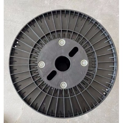 PL400黑色塑料网线编织绳包装线轴图1